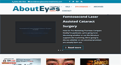 Desktop Screenshot of about-eyes.com