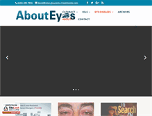 Tablet Screenshot of about-eyes.com